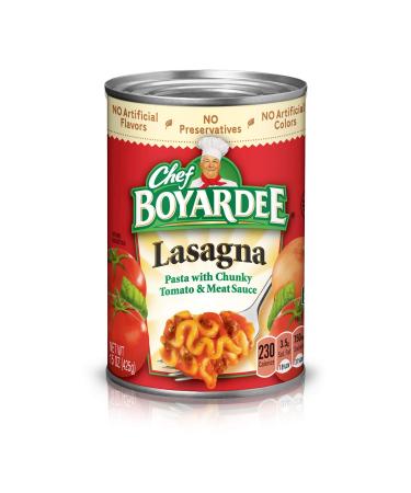 Chef Boyardee Lasagna 15 oz (425 g) - Pack of 3 | Delicious Italian Pasta Dish - Buy Online on GoSupps.com