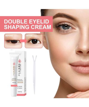 3pc Double Eyelid Styling Cream Long Lasting Invisible Double Eyelid Shaping Styling Cream Defining Glue Invisible Natural Waterproof sweatproof Long Acting with Y Stick - Buy Online on GoSupps.com