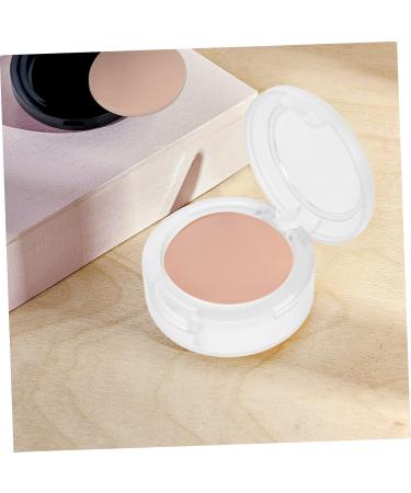 SHERCHPRY 8pcs Box Empty Eye Shadow Box Makeup Containers Compact Eyeshadow Travel Eyeshadow Holder Cream White 4x3.8cm - Buy Online on GoSupps.com