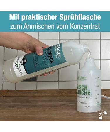 Organic All-Purpose Clean Concentrate - Powerful 5L Canister with Accessories for Kitchen & Household Hygiene - Buy Online on GoSupps.com