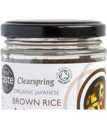Clearspring Organic Japanese Brown Rice Miso Paste 150g - Unpasteurised & Authentic | Pack of 1 - Buy Online on GoSupps.com