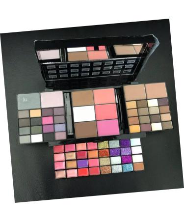 Buy Lip Gloss Blush 74 Makeup Kit | Colorful Lip Tint Gloss Eyeshadow & Highlight | International Shipping - Buy Online on GoSupps.com