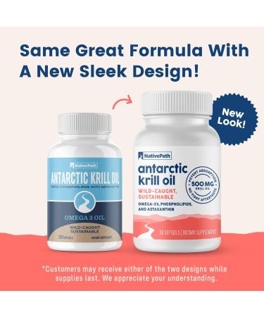 Antarctic Krill Oil | Omega-3 Fatty Acids with EPA and DHA | Supports Joint, Heart, Brain, Immunity | No Fishy Taste | 30-Day Supply - 30 Count - Buy Online on GoSupps.com