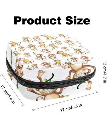 Portable Women's Food Bags & Menstrual Cup Bags - Perfect for Teen Girls | Happy Money Game Pattern - Buy Online on GoSupps.com