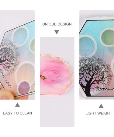 Buy 2-in-1 Nail Art Palette & Mixing Shell | Nail-Tech Accessories for Pigment & Polish | International Shipping Available - Buy Online on GoSupps.com