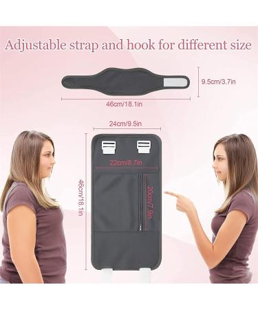 Reusable Organic Castor Oil Pack Wrap Kit - Adjustable Cotton Wrap for Belly & Neck | Eco-Friendly & Versatile Castor Oil Solution - Buy Online on GoSupps.com