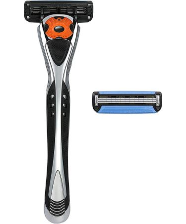 Solimo Men's Razor Refills 12-Pack + MotionSphere Razor with Dual Lubrication - 2-Pack - Buy Online on GoSupps.com