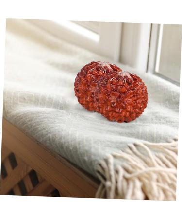 Beavorty 2-Stone Wooden Carving Massager - Chinese Decor Foot Massage Ball for Stress Relief | Rosewood Decompression Toy - Buy Online on GoSupps.com