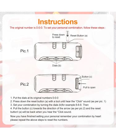 Password-Protected Pill Box Set - Twice-Daily Large Organizer for 7 Days | Color-Coded Travel Medicine Storage - Buy Online on GoSupps.com