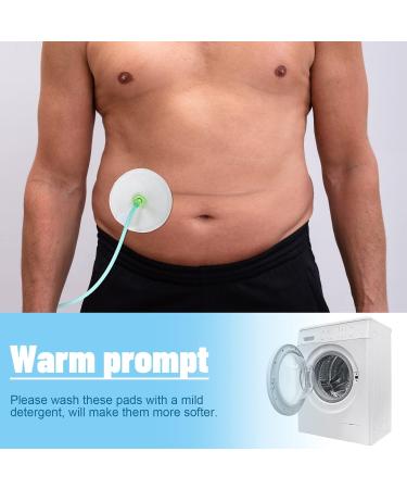 56 Pack G Tube Button & Peg Tube Covers - Soft Cotton Peritoneal Abdominal Feeding Supplies - Buy Online on GoSupps.com
