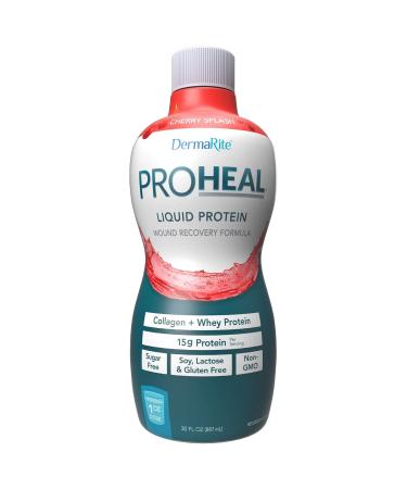 Dermarite Industries Proheal Sugar-Free Liquid Protein Supplement - Buy Online on GoSupps.com