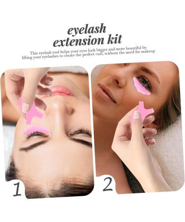 Eyelash Lifting Stick Set Silicone Gasket & Pink Eyelash Brush for Stunning Curls | International Shipping Available - Buy Online on GoSupps.com