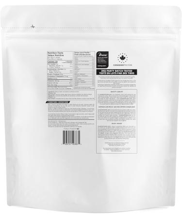 Canadian Protein Grass-Fed New Zealand Whey Concentrate 24g of Protein | 2 kg of Unflavoured Low Carb Keto Friendly Workout Recovery Drink | Undenatured Whey Protein Shake - Buy Online on GoSupps.com