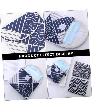 Alipis 3-Piece Storage Bags for Women's Bandages | High Capacity Breastfeeding & Menstrual Inserts | Colorful Fabric Organizers 14x12cm - Buy Online on GoSupps.com