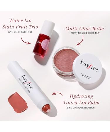 Tinted Lip Balm Plumper Set - Glossy Lightweight & Moisturizing Vegan Lip Care with Jojoba Oil | Perfect Gift for Soft Pumped Lips - Buy Online on GoSupps.com