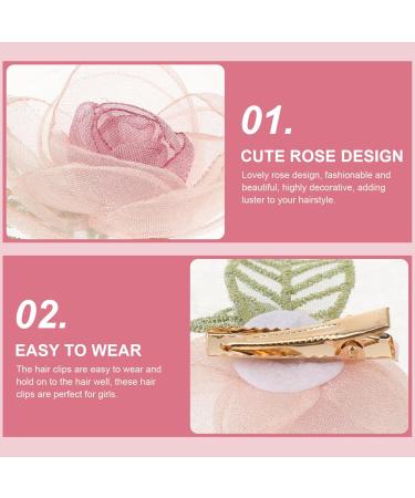 minkissy Flower Hair Accessories Girls Hair Accessories Bridal Hair Accessories Girl Hair Accessories Flower Hair Clips for Women Hair Decorations for Women Bride Metal Hairpin Cute - Buy Online on GoSupps.com