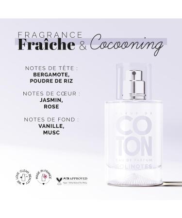 SOLINOTES Cotton Flower Perfume for Women - Eau De Parfum | Delicate Floral and Soothing Scent - Made in France - Vegan - 1.7 fl.oz - Buy Online on GoSupps.com