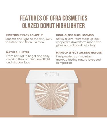 OFRA COSMETICS Nikkietutorials Glazed Donut Highlighter - Illuminate Your Look - Buy Online on GoSupps.com