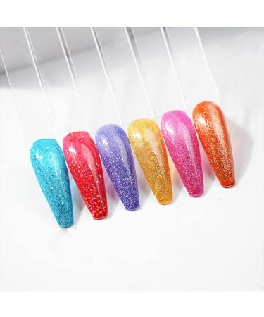 Nail Art Tips Ring Sticks - 100 Pieces Nail Polish Display with Number Stickers for DIY Nail Art & Studios - Buy Online on GoSupps.com