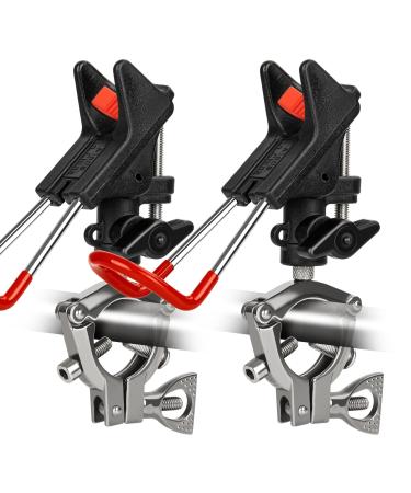 QualyQualy 2 rod holder for boat fishing rod holder stable stainless steel boot angel rod holder fishing rod holder for boat rod stand canoeing rowing kayak - Buy Online on GoSupps.com
