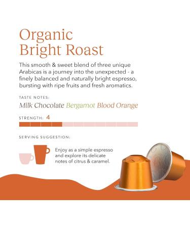 CRU Kafe Bright Roast Nespresso Original Compatible Coffee Pod Capsules 20 Pods Bright & Balanced Coffee 10 count (Pack of 2) - Buy Online on GoSupps.com