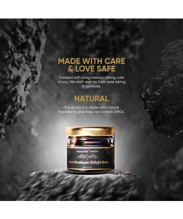 PahalFire Pure Himalayan Shilajit Resin Gold Grade A | 85% Fulvic Acid + 85 Trace Minerals | 400mg/Serving Lab Tested | Natural Energy Stamina & Vitality Support 20g Glass Jar - Buy Online on GoSupps.com