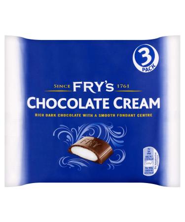 Fry's Fry's 4 packs of 3 cream chocolate bars 49g
