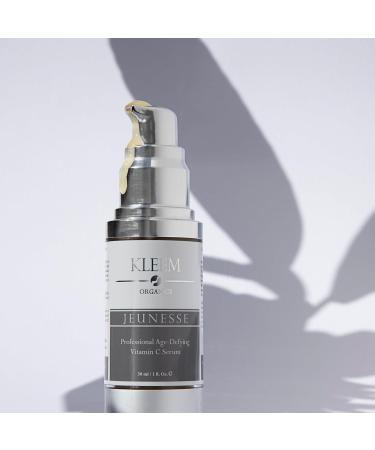  Kleem Organics Set of 2 Vitamin C 20% Face Serums 30ml with Hyaluronic Acid and Vitamin E Anti-Aging Anti-Wrinkle Anti-Dark Spot Moisturizing and Brightening Natural Care for All Skin Types - Buy Online on GoSupps.com