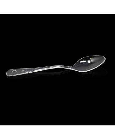 Loreo Disposable Mini Clear Dessert Spoons - 50 CT for Tasting Parties, Sampling, and Small Catering Supplies - Buy Online on GoSupps.com