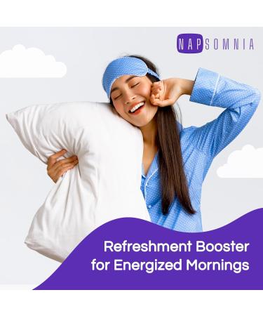 NAPSOMNIA Melatonin for Sleeping for Men & Women - Sleep Melatonin w/Valerian Root Extract - Vegan Melatonin 10 Mg Capsules - Sleep Aid for Adults - Deep Sleep Supplements to Ease Jet Lag Strain - Buy Online on GoSupps.com