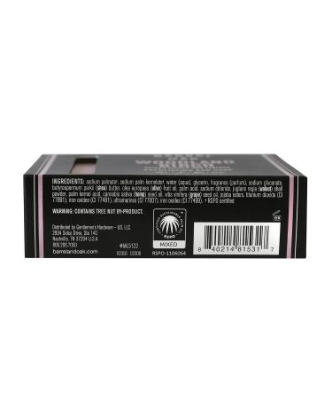 Barrel & Oak Exfoliating Bar Soap for Men - Deep Clean Pores Removes Dead Skin Vegan Sustainable Palm Oil & Charcoal Powder - Woodland Birch 6 oz - Buy Online on GoSupps.com