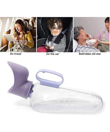 Pee Bottle Male Portable Urinal Pee Bottle Male Portable Urinal 1000mLUrinalsforMenUrineContainerSpillProofUrinaryChambMalePortablePeeBottlesEasytoClean Onecolor - Buy Online on GoSupps.com