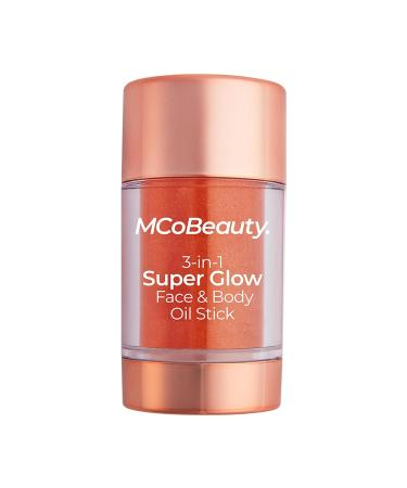 MCoBeauty 3-in-1 Super Glow Face & Body Oil Stick - Bronze Long-Wearing Non-Sticky Vegan & Cruelty-Free Cosmetics - International Shipping Available - Buy Online on GoSupps.com