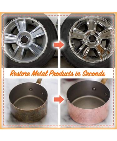 Raturv Metal Polish Cream Raturv Chrome Polish Metal Polish Cream Metal Polishing Paste Chrome Polish and Rust Remover Metal Polish Cream for Stainless Steel Scratch Remover (9PCS) - Buy Online on GoSupps.com