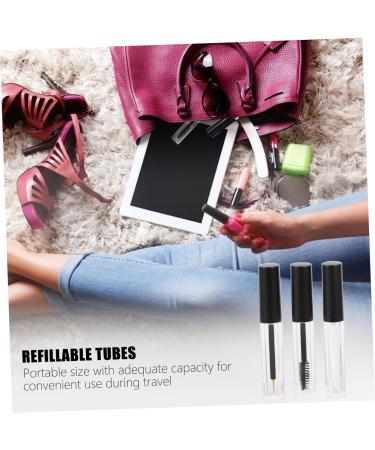 Didiseaon 12 Pcs Eyeliner Eyelash Bottle Makeup Mascara Clear Lip Gloss Mascara Tube Bottles with Wand Plastic 1 g (Pack of 1) As Shownx2pcs - Buy Online on GoSupps.com