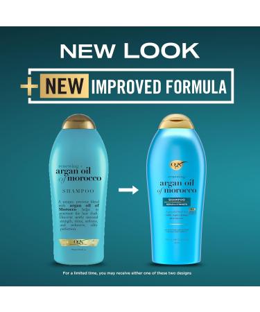 OGX Renewing Argan Oil of Morocco Hydrating Shampoo 25.4 fl oz - Cold-Pressed, Paraben and Sulfate-Free Formula for Moisturized, Soft and Strong Hair - Buy Online on GoSupps.com