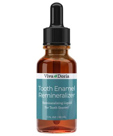 Viva Doria Tooth Enamel Remineralizing Liquid  Protects Tooth Enamel and Helps Keep Gum Healthy 1 fl oz