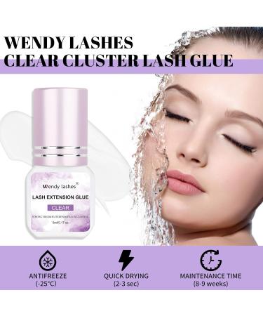High-Quality Lash Extension Glue - Fast Drying Strong Hold Waterproof Low Irritation - 5ml Clear for Professionals - Buy Online on GoSupps.com