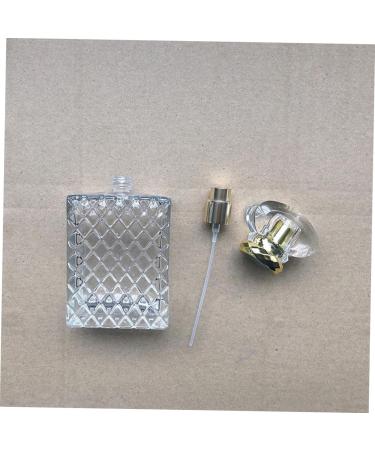 DOITOOL Perfume Bottle Empty Perfume Spray Perfume Cosmetic Container Perfume Spray Liquid Bottle Perfume Container Small Spray Bottle Mini Perfume Square Glass Bottle Pump Casing Travel - Buy Online on GoSupps.com