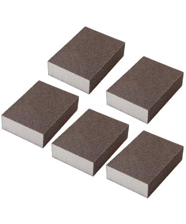 Erhigher Kitchen Sponge 5pcs Reusable Non-Scratch Cleaning Sponges Stain Removal Scouring Pads for Dish Pot Cleaning Kitchen Supplies Pot Cleaning Sponge A