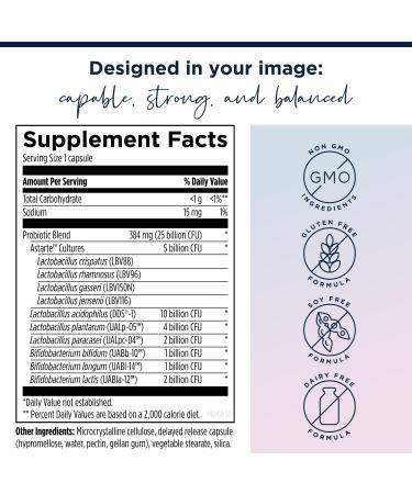 Designs for Health Magnesium & Women's Probiotic Bundle - ProbioMed Women (30 Capsules) Gut Health & Vaginal Probiotic with Magnesium Glycinate Complex (60 Capsules) Superior Absorption Magnesium - Buy Online on GoSupps.com