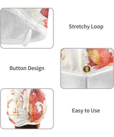 Cute Dragons Hair Towel 2 Pack | Super Absorbent Quick Dry Turbans for Women & Girls - Buy Online on GoSupps.com