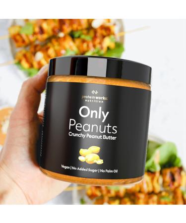 Buy 100% Natural Roasted Peanut Butter | The Protein Works | International Shipping Available - Buy Online on GoSupps.com