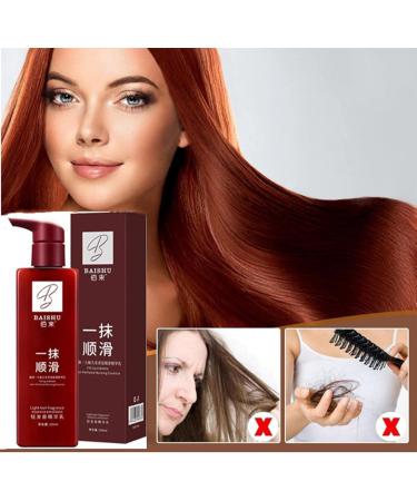 Chunfu Hair Mask Smoothing Essence Dry and Damaged Hair Mask Smooth Leave-in Conditioner Repairs Dry and Damaged Hair - Buy Online on GoSupps.com