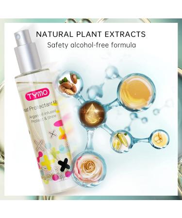 TYMO Heat Protectant Spray - Up to 450 F Thermal Protection | Natural Plant Oil | Reduces Hair Breakage & Damage | Maximize Styling | 100ml - Buy Online on GoSupps.com