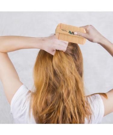 2 pi ces Peigne Bambou Double-face Anti-statique pour Cheveux Soin Du Chevelu limination des Pellicules et D m lage Doux et Naturel - Buy Online on GoSupps.com