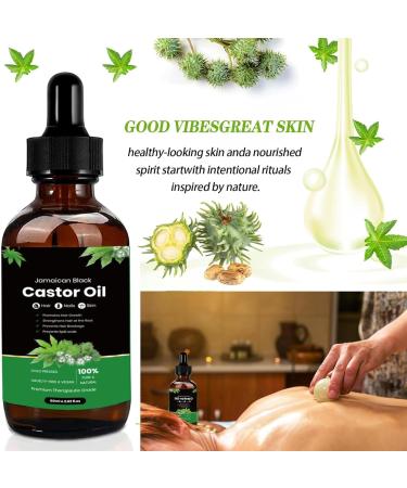 KAIYOCA 2 Pack Jamaican Black Castor Oil for Hair Growth 100 Pure Cold Pressed Castor Oil for Hair Eyelashes Eyebrows Aromatherapy Massage Oil - Buy Online on GoSupps.com