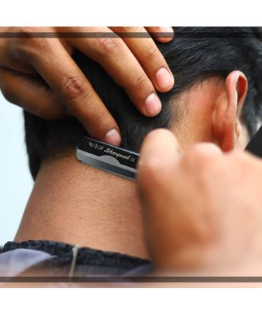 Professional Classic Straight Edge Barber Razor | Salon Quality Shavette with 20 Blades - Best Men's Straight Razor Kit by Sharpend - Buy Online on GoSupps.com