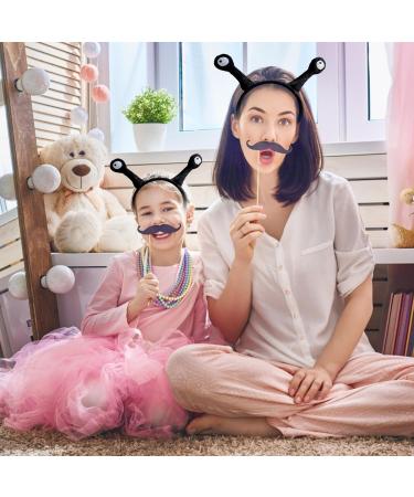 Snail Eye Headband Snail Antenna Headband Headbands for Women Plush Toddler Elastic Headbands Three-Dimensional Shape of Snail Makeup Headband for Kids Adults Photo Halloween Black Big Tentacles - Buy Online on GoSupps.com