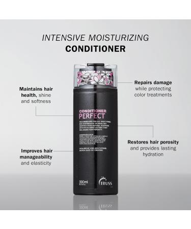 TRUSS Perfect Conditioner - Advanced Anti-Aging Formula for All Hair Types | Strengthens & Nourishes Colored & Damaged Hair - Buy Online on GoSupps.com